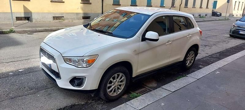 Usata Mitsubishi ASX Invite 116 CV (85 kW) 2014 Bianco SUV