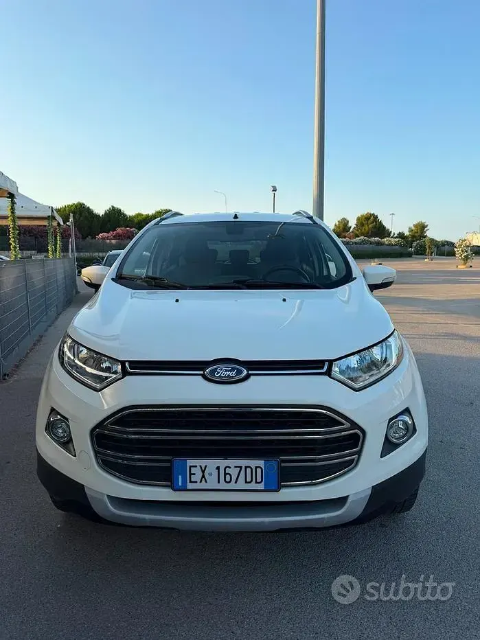 Usata Ford Ecosport 90 CV (66 kW) 2014 Bianco SUV