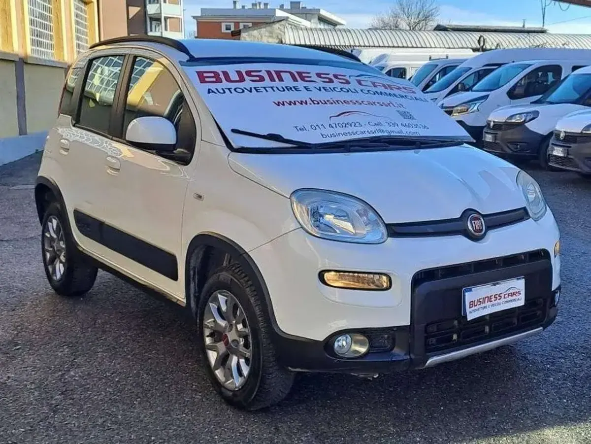 Usata Fiat Panda 4x4 95 CV (69 kW) 2017 Bianco Utilitaria