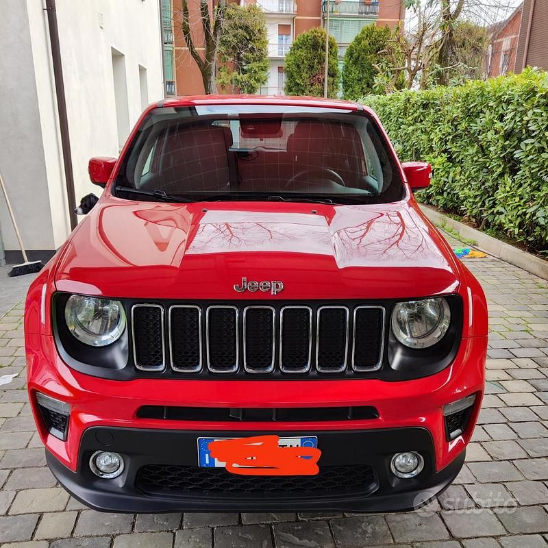 Usata Jeep Renegade 120 CV (88 kW) 2020 Rosso SUV