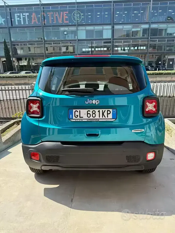 Usata Jeep Renegade Longitude 130 CV (95 kW) 2022 Blu SUV