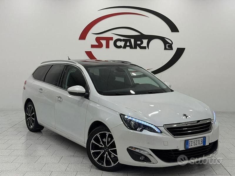 Usata Peugeot 308 Allure 120 CV (88 kW) 2015 Bianco Station wagon