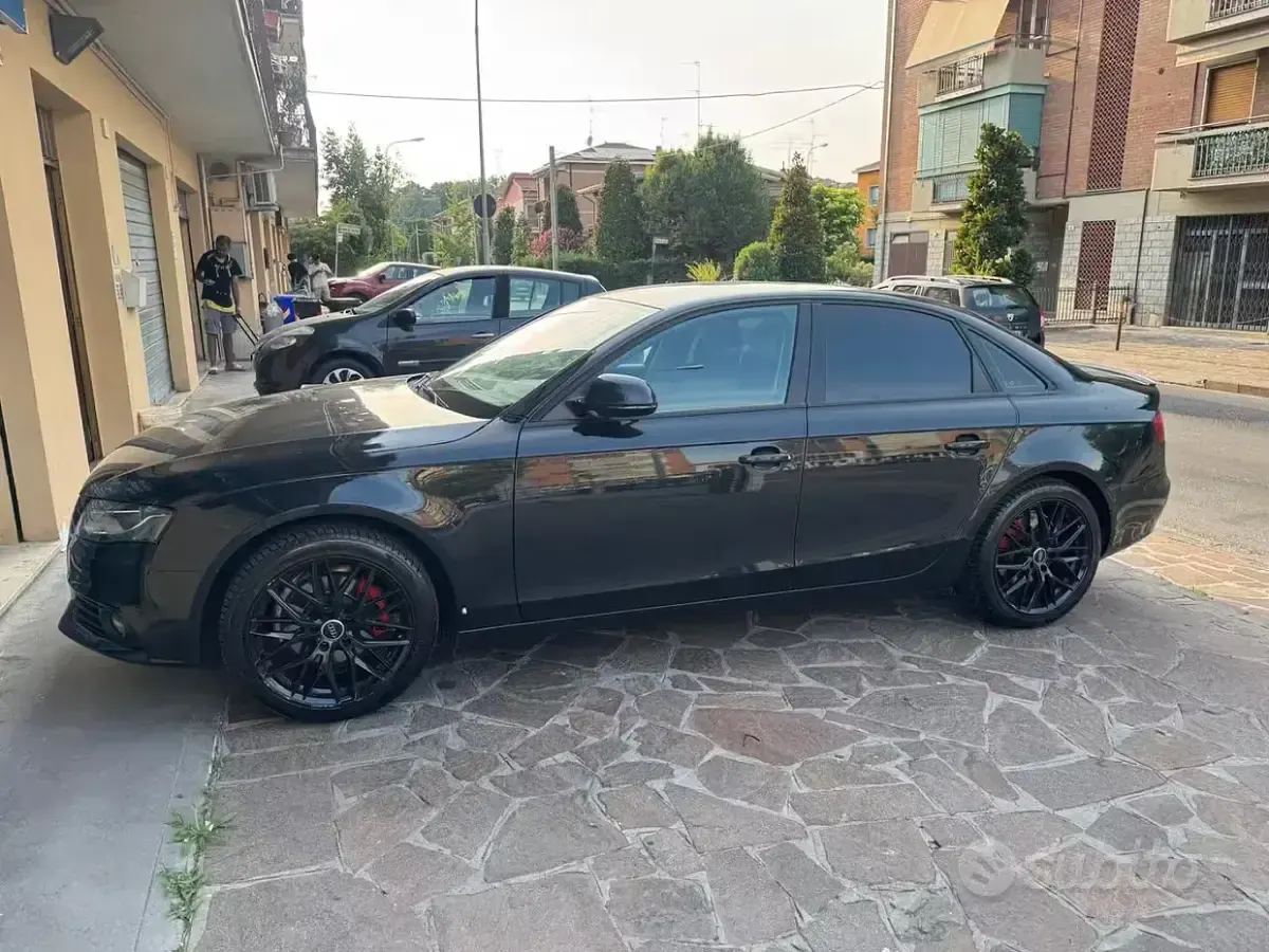 Usata Audi A4 160 CV (117 kW) 2008 Nero Berlina