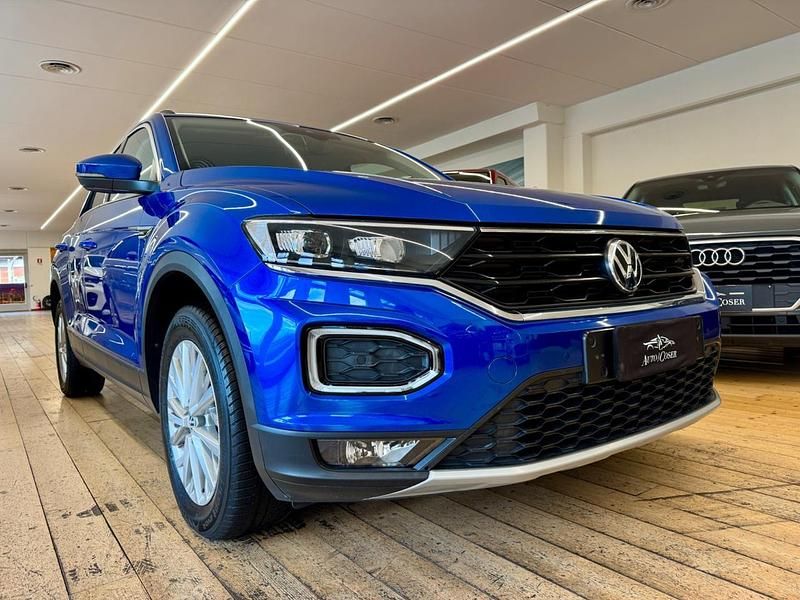 Usata VW T-Roc Advance 150 CV (110 kW) 2018 Blu SUV