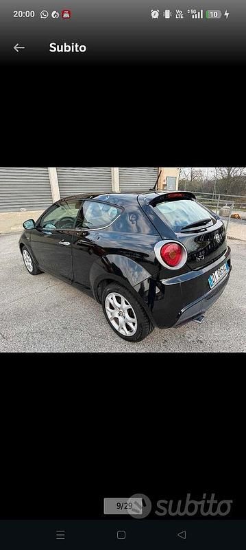 Usata Alfa Romeo MiTo 2009 Nero Utilitaria