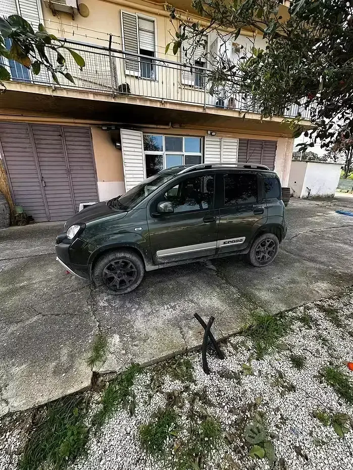 Usata Fiat Panda Cross Cross 85 CV (62 kW) 2019 Verde Utilitaria