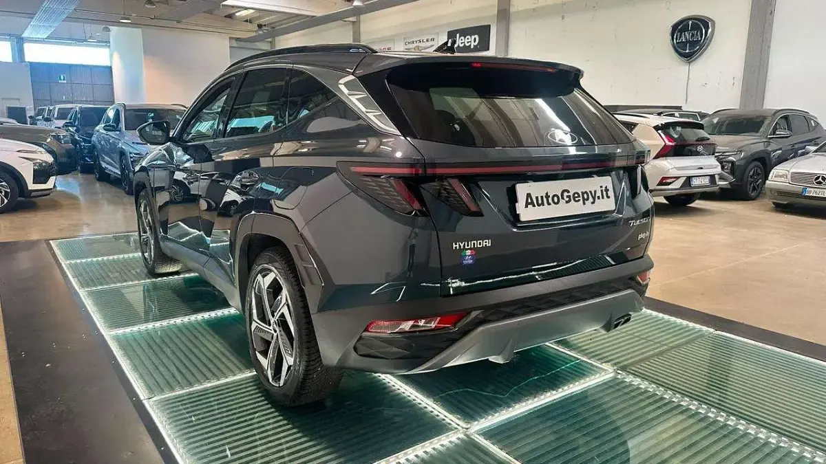 Usata Hyundai Tucson 179 CV (131 kW) 2022 Blu SUV