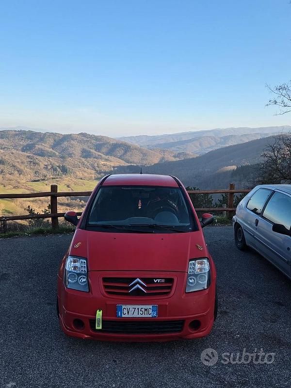 Usata Citroën C2 2005 Rosso Utilitaria