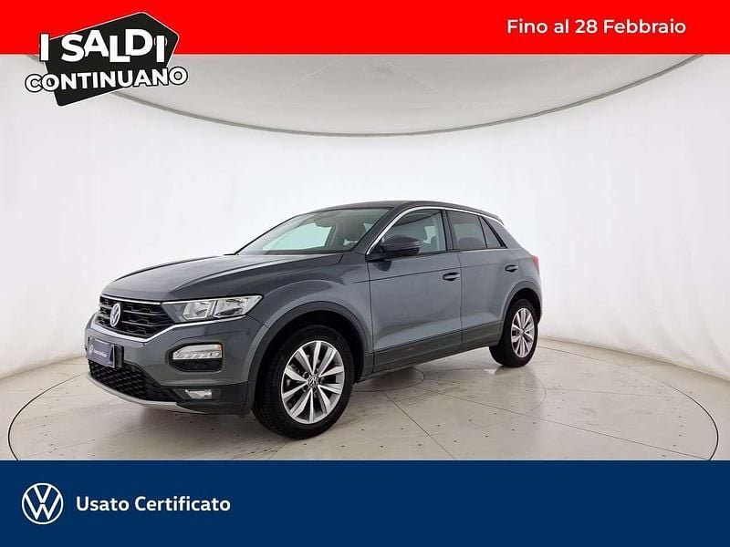 Indium grey metallizzato Usata 2022 VW T-Roc Business SUV | 19.700 € (Ottimo prezzo) - Immagine 1/4