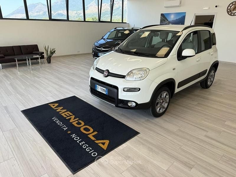 Usata Fiat Panda 4x4 S 75 CV (55 kW) 2013 Bianco Utilitaria