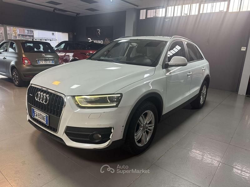 Usata Audi Q3 S-Line 140 CV (102 kW) 2014 Bianco SUV