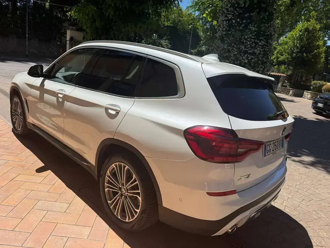 Usata BMW X3 Luxury Line 190 CV (139 kW) 2021 Bianco SUV