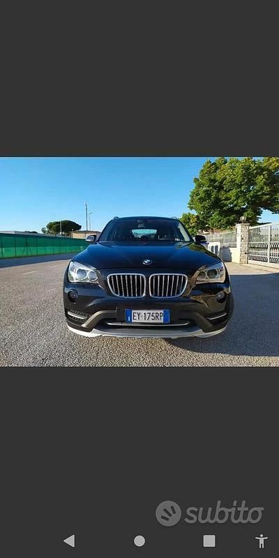 Usata BMW X1 xLine 116 CV (85 kW) 2015 Nero SUV