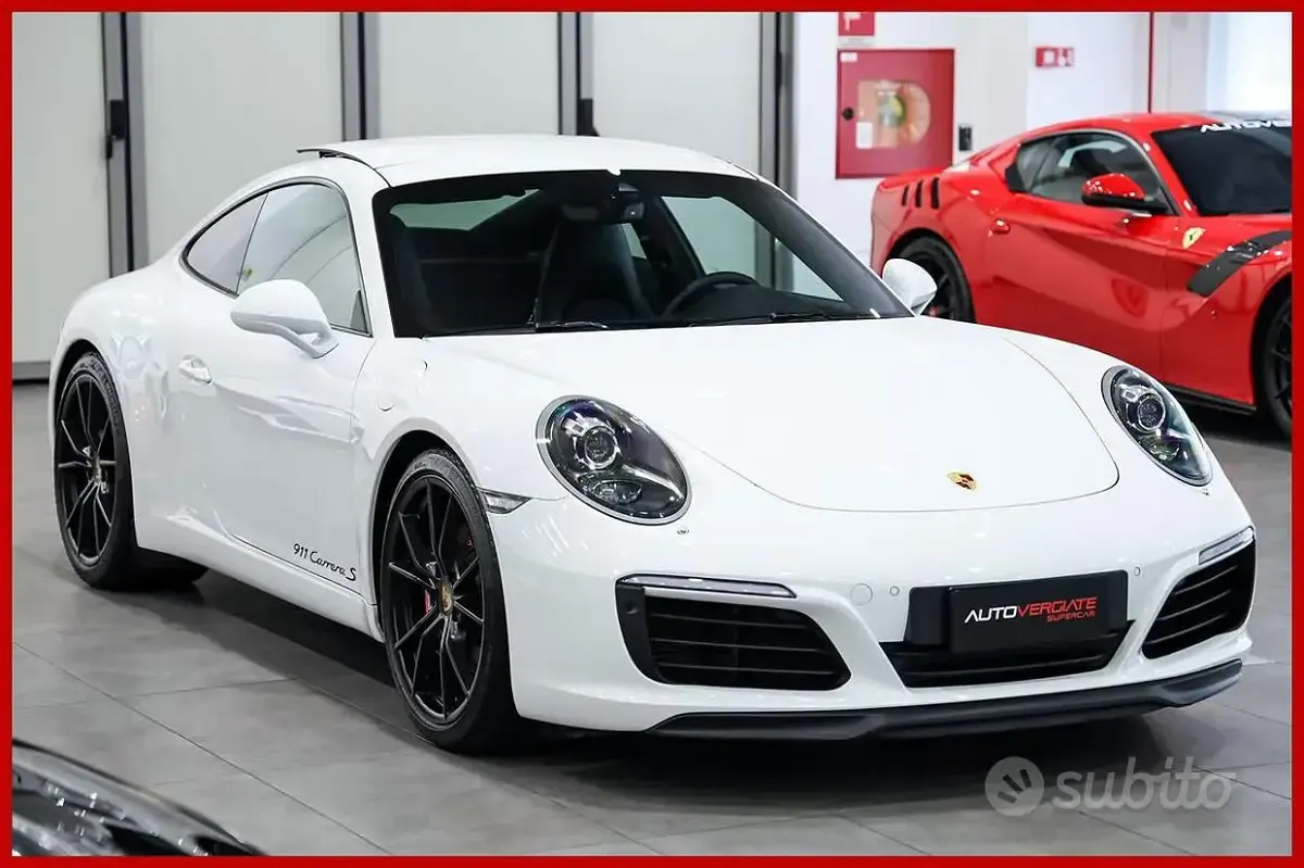 Usata Porsche 911 Carrera S 420 CV (308 kW) 2017 Bianco Coupé
