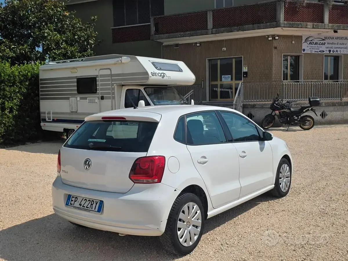Usata VW Polo 69 CV (50 kW) 2012 Bianco Utilitaria