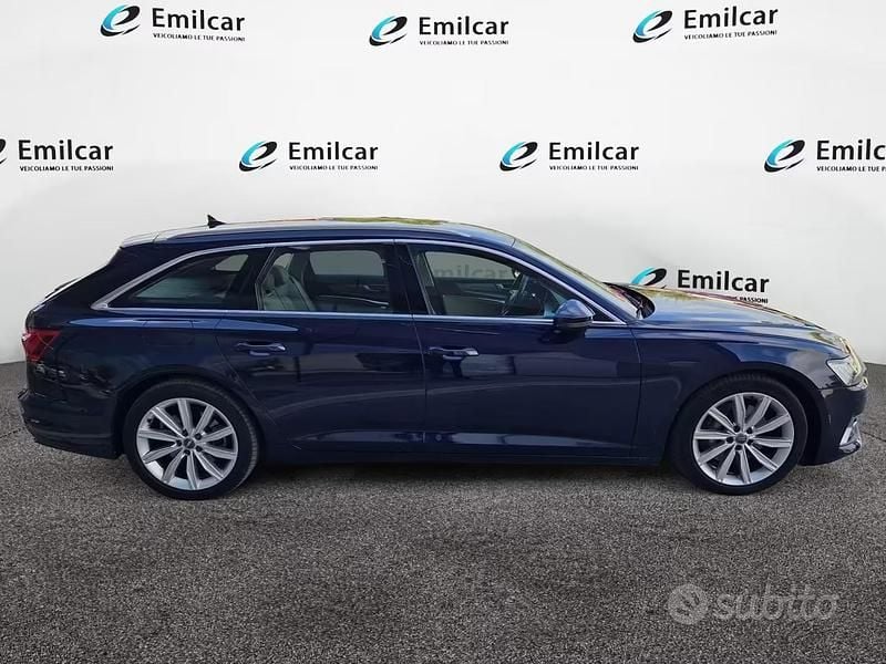 Usata Audi A6 Comfort 231 CV (169 kW) 2020 Blu met. Station wagon