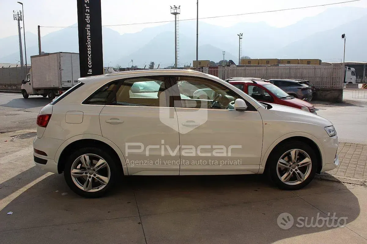 Usata Audi Q3 S-Line 150 CV (110 kW) 2017 Bianco SUV