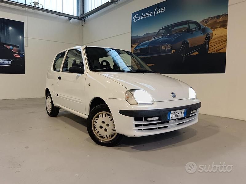 Bianco Usata 2003 Fiat Seicento Comfort Due volumi | 2000 € (Cara) - Immagine 1/4