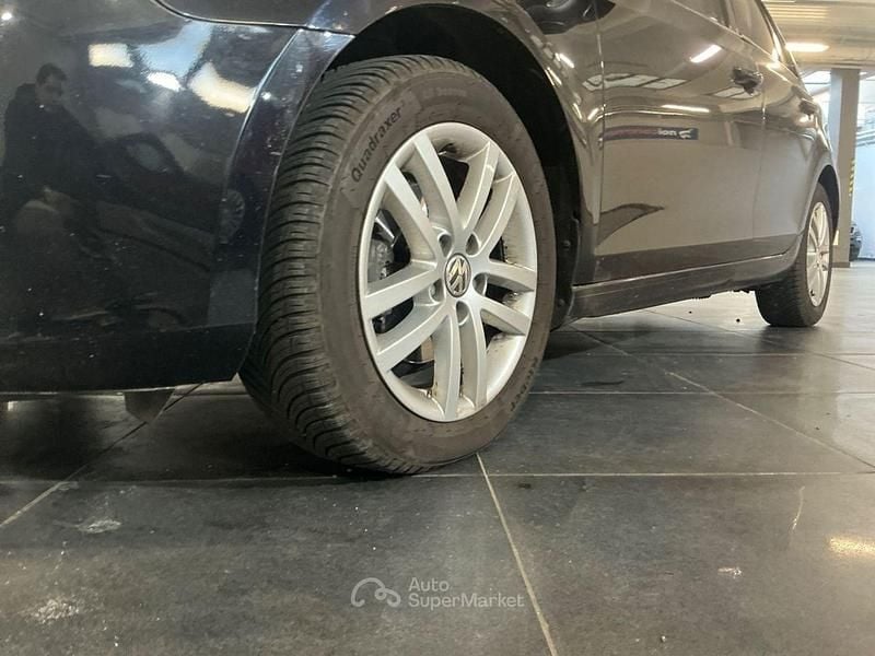 Usata VW Golf VI Highline 110 CV (80 kW) 2009 Nero Utilitaria