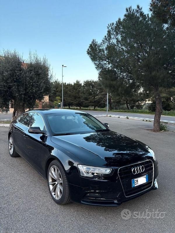 Usata Audi A5 Sportback Design 177 CV (130 kW) 2012 Nero Utilitaria
