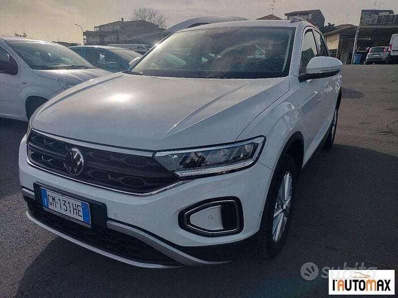 Usata VW T-Roc Style 150 CV (110 kW) 2023 Bianco SUV