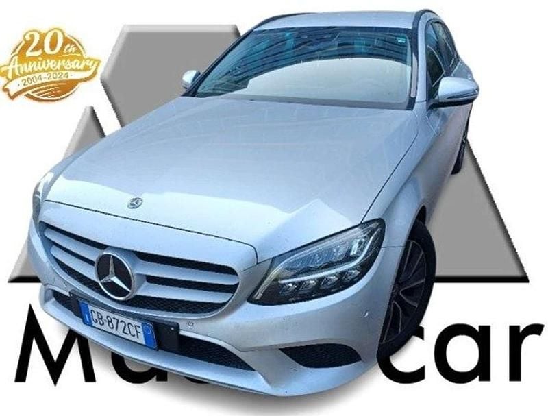 Argento Usata 2020 Mercedes C220 Business Station wagon | 20.900 € (Ottimo prezzo) - Immagine 1/4