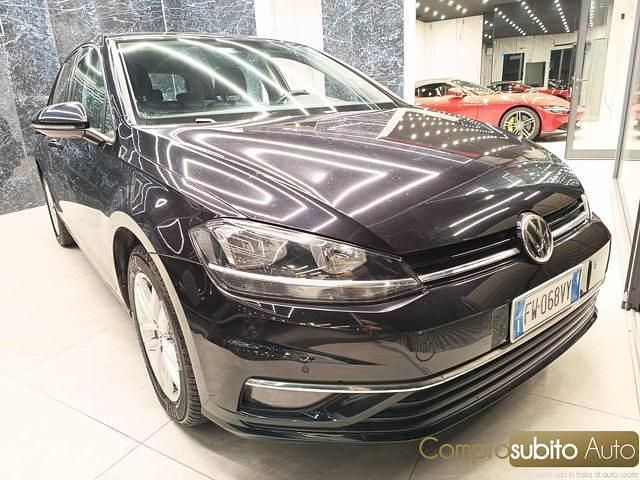 Usata VW Golf VII Trendline 116 CV (85 kW) 2019 Nero Berlina