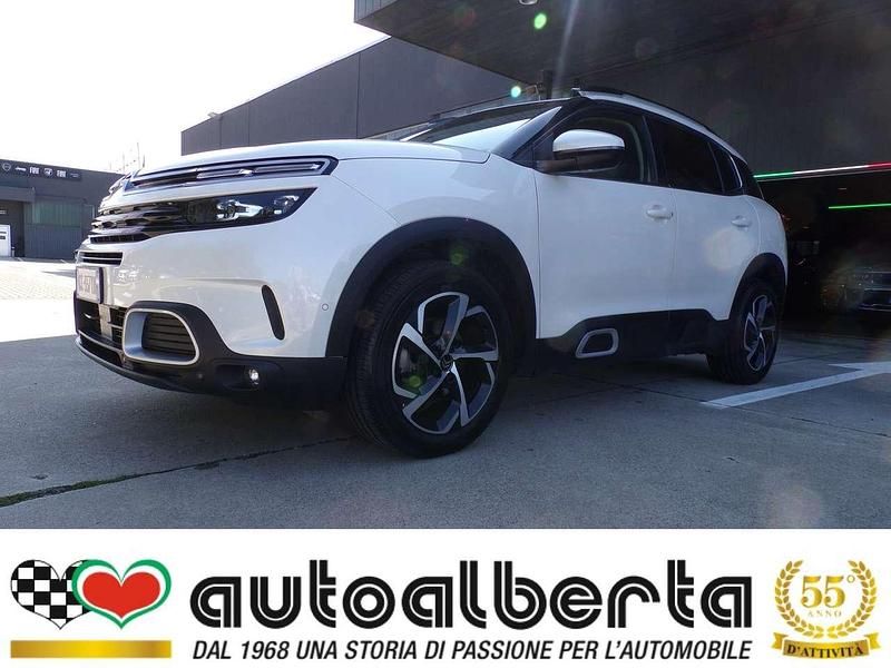 Bianco pastello Usata 2020 Citroën C5 Aircross PureTech SUV | 19.800 € (Buon prezzo) - Immagine 1/4