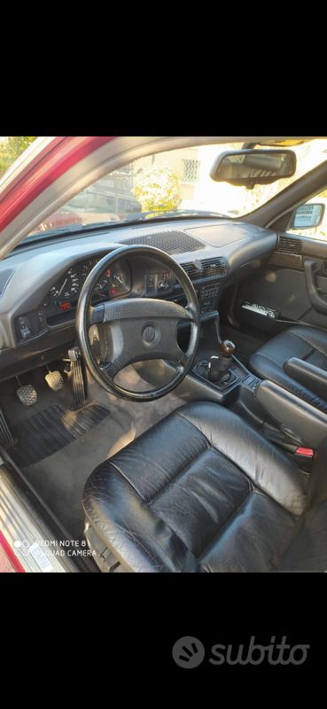 Usata BMW 525 192 CV (141 kW) 1994 Rosso Berlina