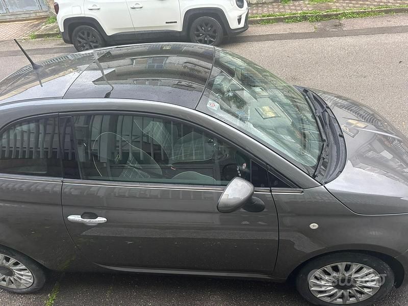 Usata Fiat 500 Lounge 69 CV (50 kW) 2017 Grigio Utilitaria