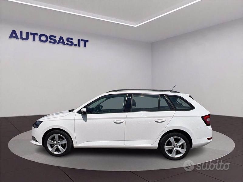 Usata Skoda Fabia Business Line 95 CV (69 kW) 2020 Bianco Utilitaria
