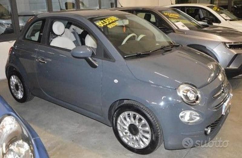 Usata Fiat 500 69 CV (50 kW) 2020 Grigio scuro Utilitaria