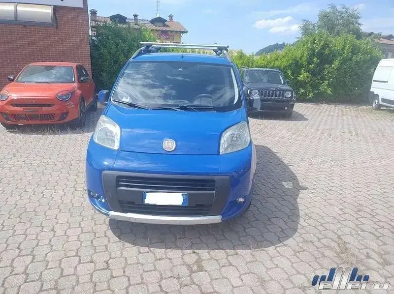 Usata Fiat Qubo Trekking 74 CV (54 kW) 2010 Blu Monovolume