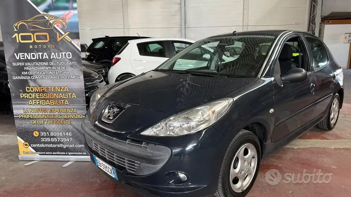 Usata Peugeot 206 57 CV (41 kW) 2010 Berlina