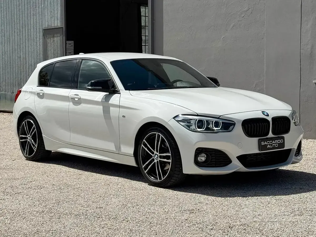 Usata BMW 118 M Sport 150 CV (110 kW) 2019 Bianco Utilitaria