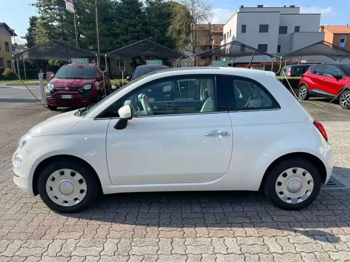Usata Fiat 500 Lounge 69 CV (50 kW) 2017 Bianco Utilitaria