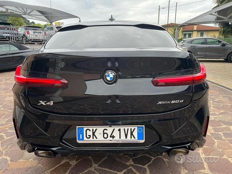 Usata BMW X4 M Sport 190 CV (139 kW) 2022 Nero SUV