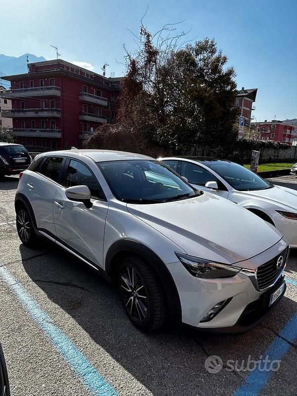 Usata Mazda CX-3 Exceed 105 CV (77 kW) 2016 Bianco SUV
