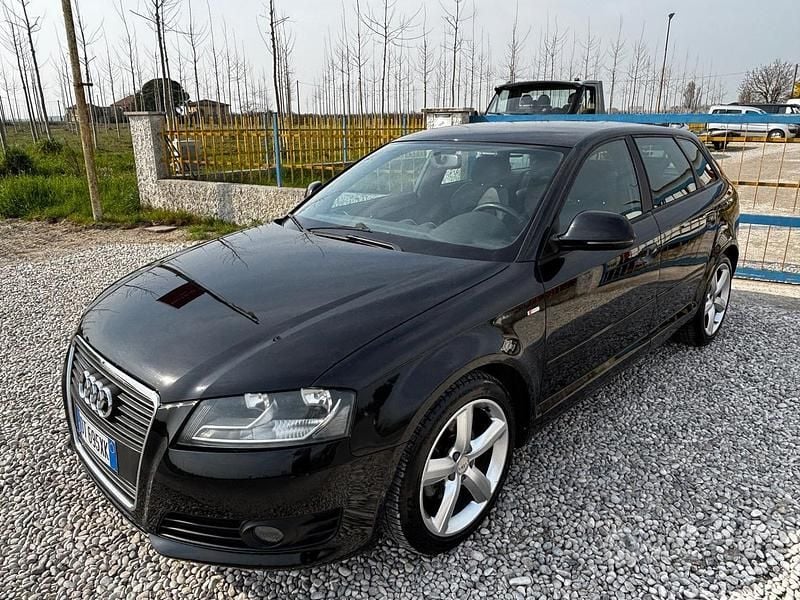 Usata Audi A3 Ambition 140 CV (102 kW) 2009 Nero Utilitaria
