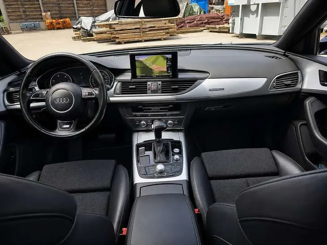 Usata Audi A6 S-Line 245 CV (180 kW) 2012 Nero Station wagon