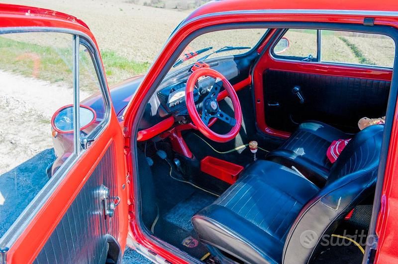 Usata Fiat 500 1970 Rosso Utilitaria