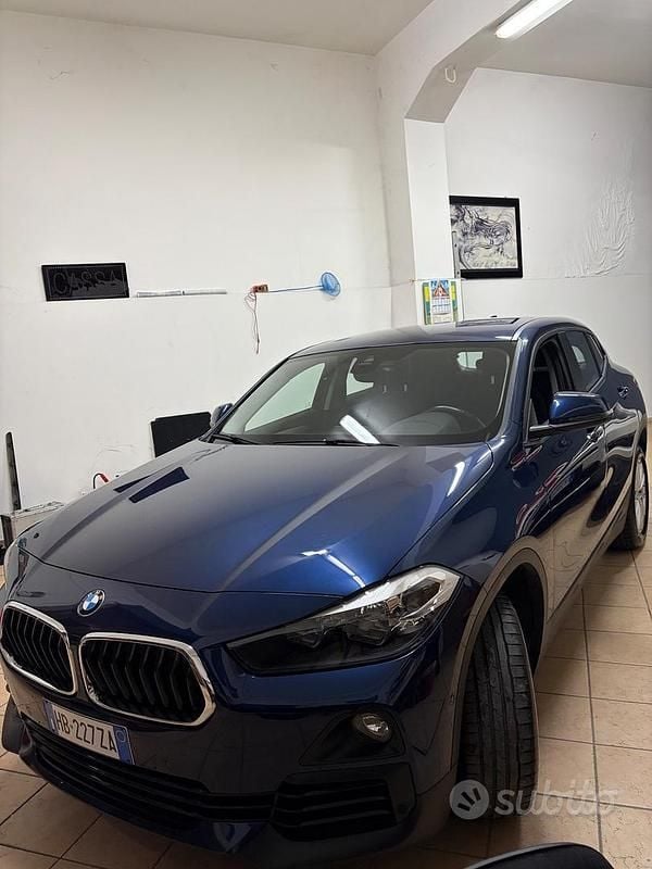 Usata BMW X2 Advantage 149 CV (109 kW) 2018 Blu SUV