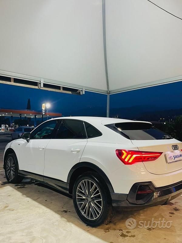 Usata Audi Q3 S-Line 200 CV (147 kW) 2020 Bianco SUV
