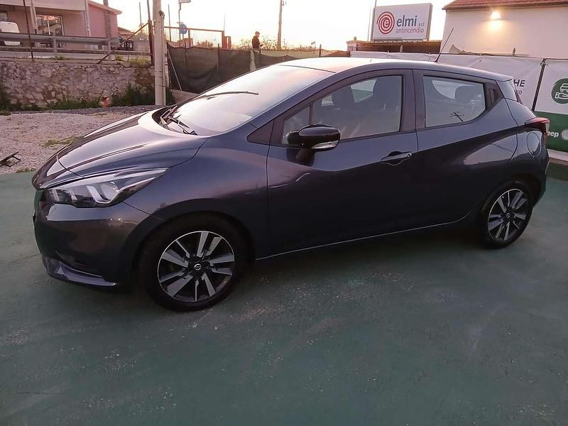 Usata Nissan Micra Acenta 90 CV (66 kW) 2019 Grigio Utilitaria