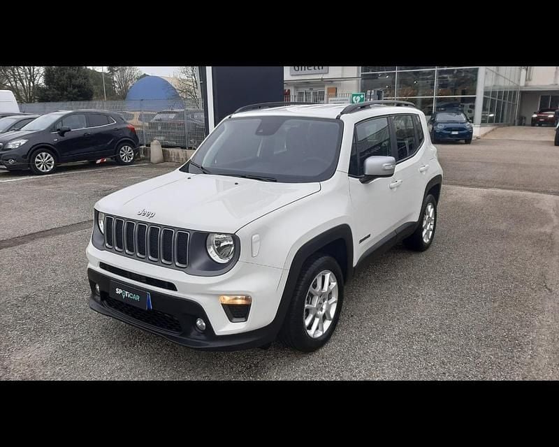 Bianco Usata 2022 Jeep Renegade Limited SUV | 22.900 € (Buon prezzo) - Immagine 1/4