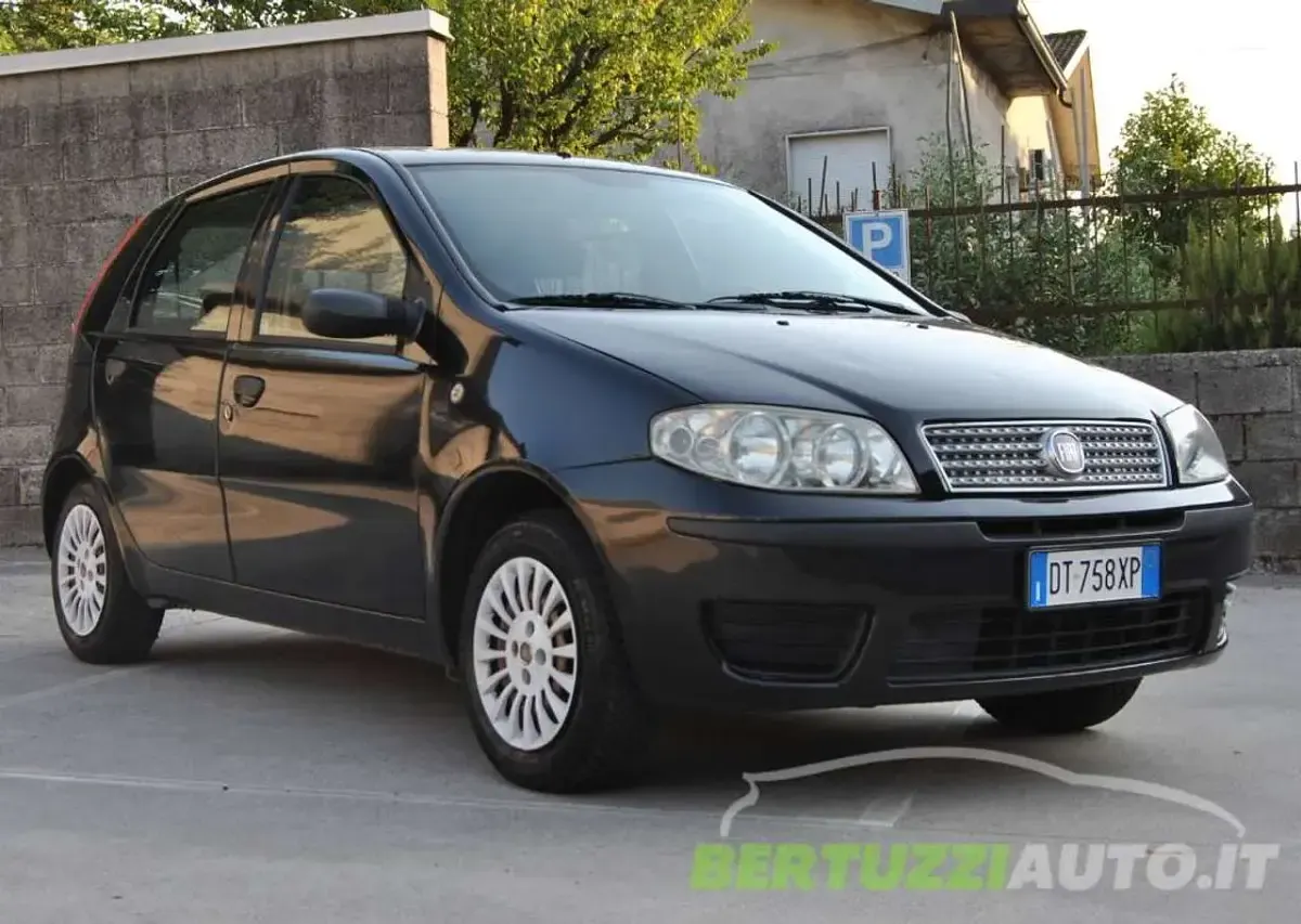 Usata Fiat Punto 60 CV (44 kW) 2009 Nero Utilitaria
