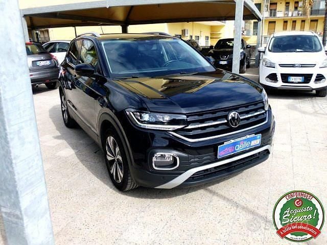 Usata VW T-Cross Advance 110 CV (80 kW) 2021 Nero SUV