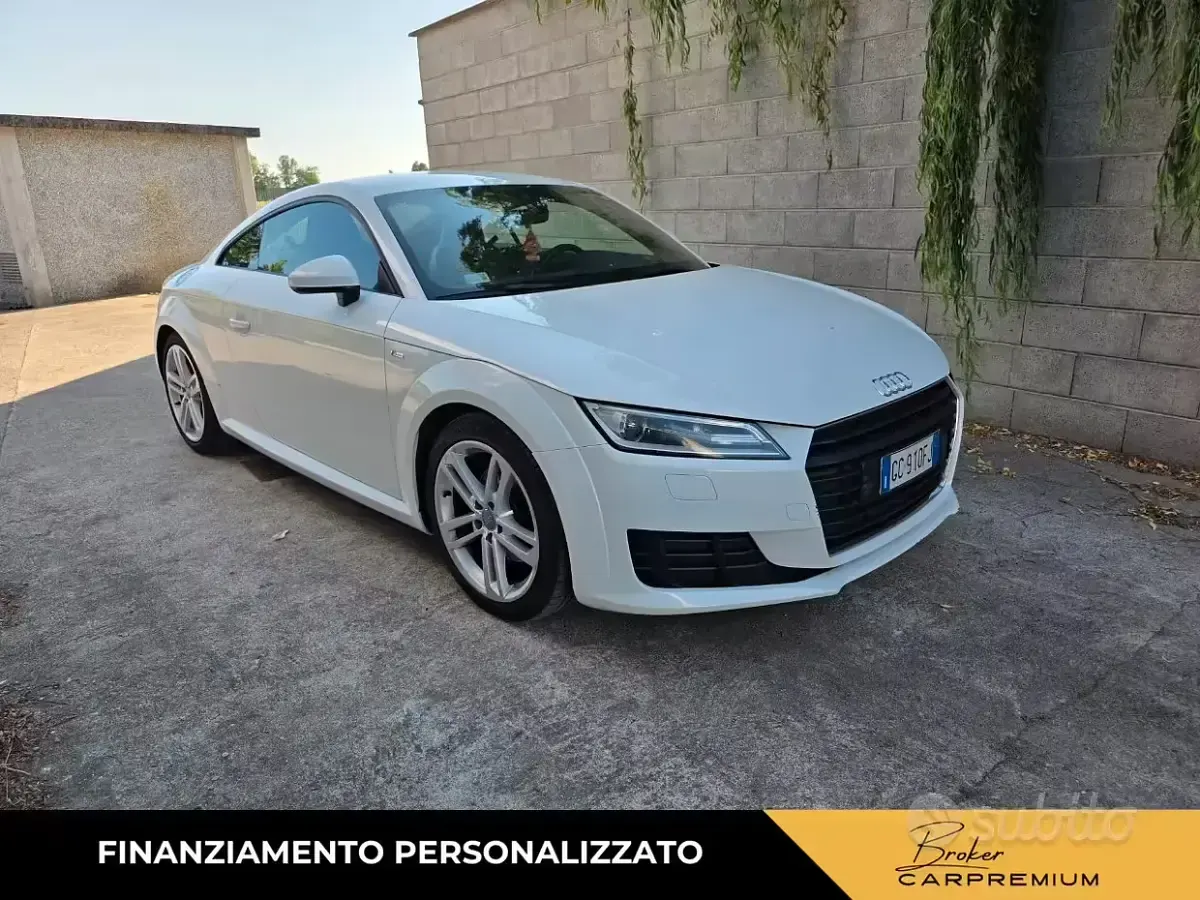 Usata Audi TT S-Line 230 CV (169 kW) 2016 Bianco Coupé