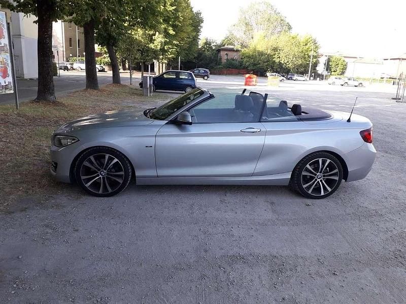 Usata BMW 220 M Sport 190 CV (139 kW) 2015 Argento Cabrio