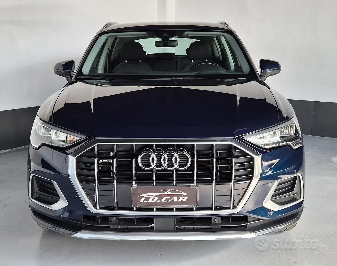 Usata Audi Q3 Advanced 190 CV (139 kW) 2020 Blu SUV